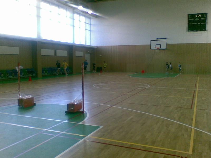 První trénink v nové hale - 12.9.2011